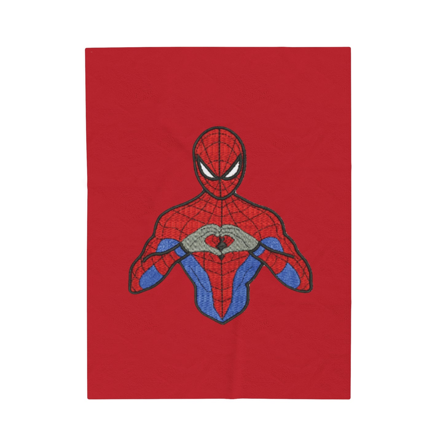 Friendly Neighborhood Spiderman-Velveteen Plush Blanket