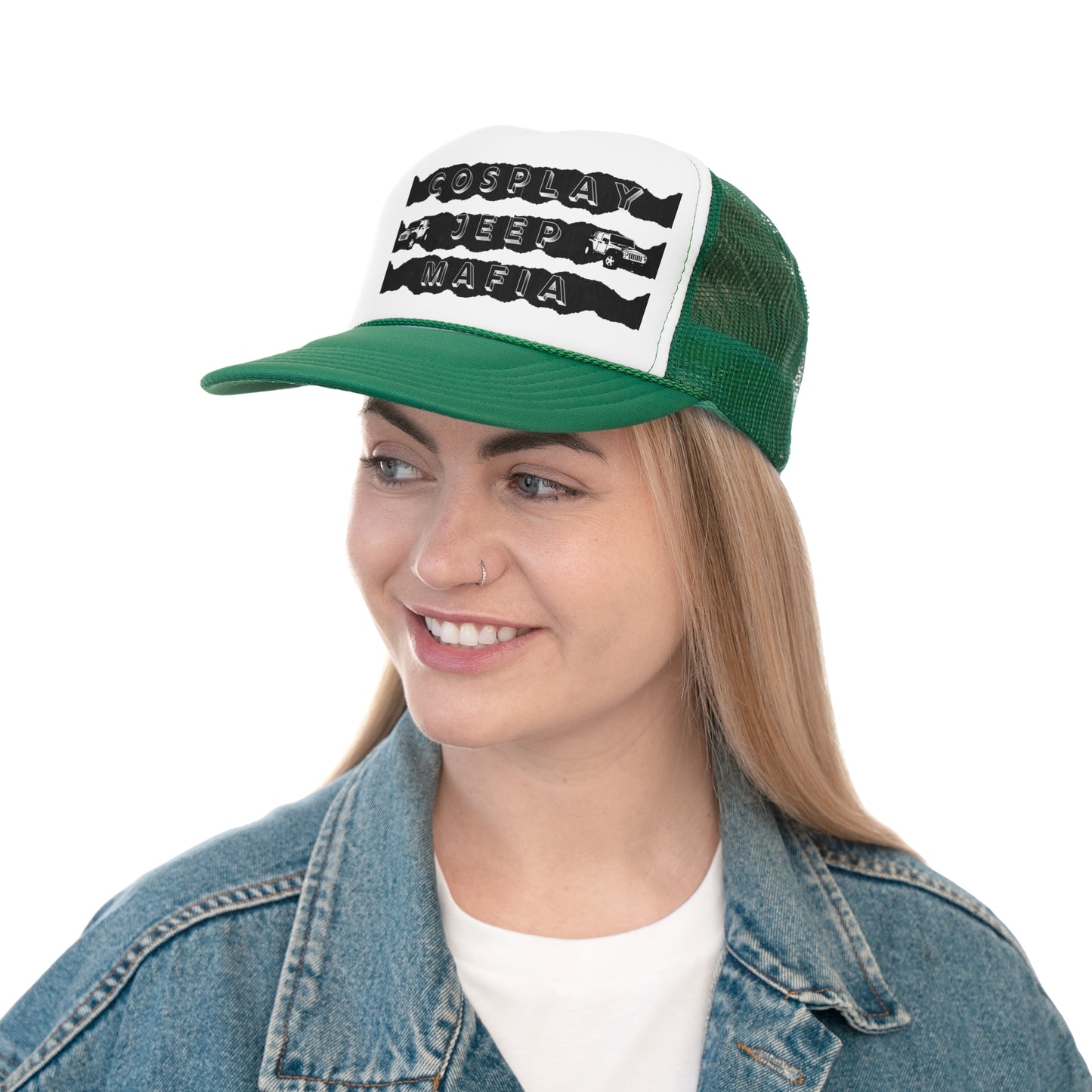 Cosplay Jeep Mafia Trucker Cap