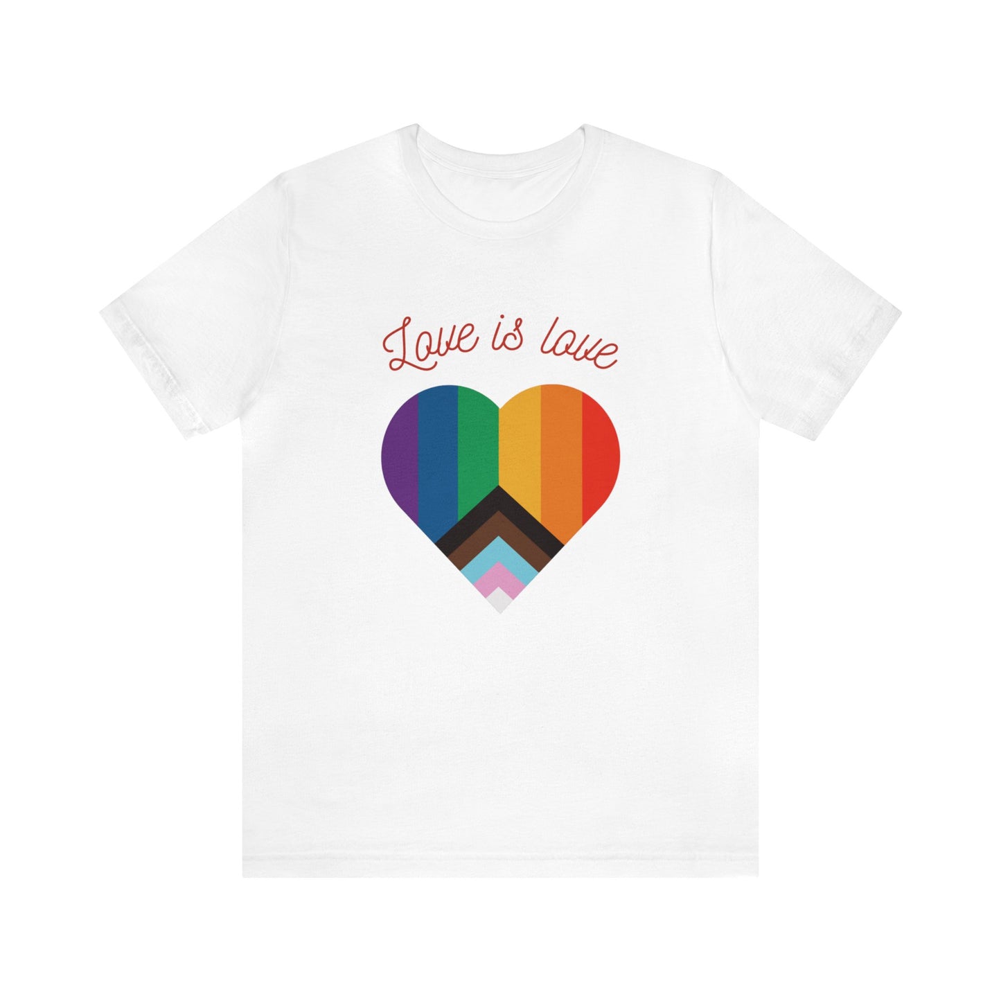 Love is Love Unisex Jersey Short Sleeve Tee
