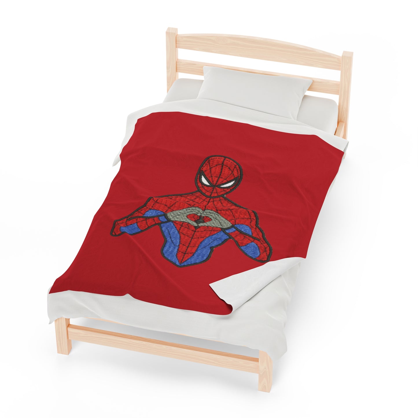 Friendly Neighborhood Spiderman-Velveteen Plush Blanket