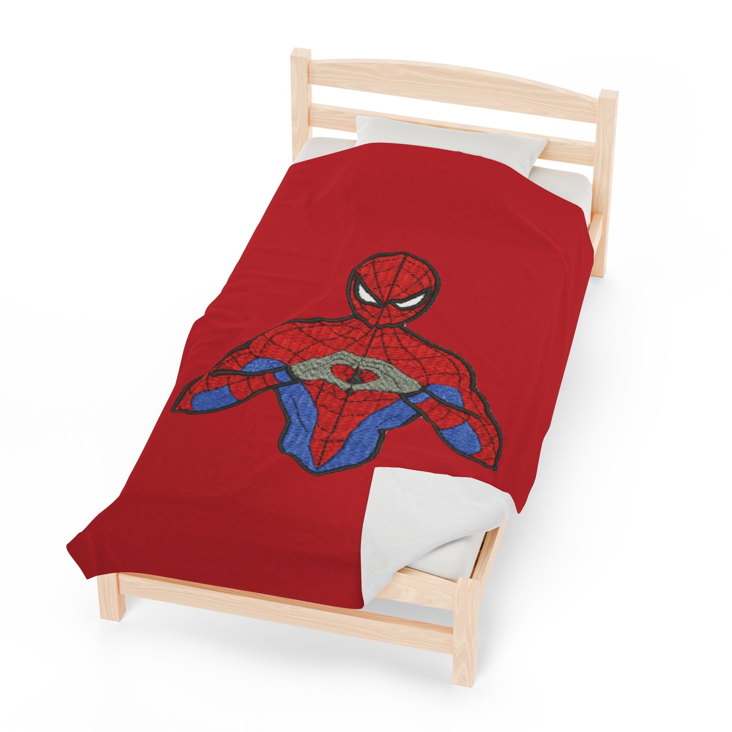 Friendly Neighborhood Spiderman-Velveteen Plush Blanket