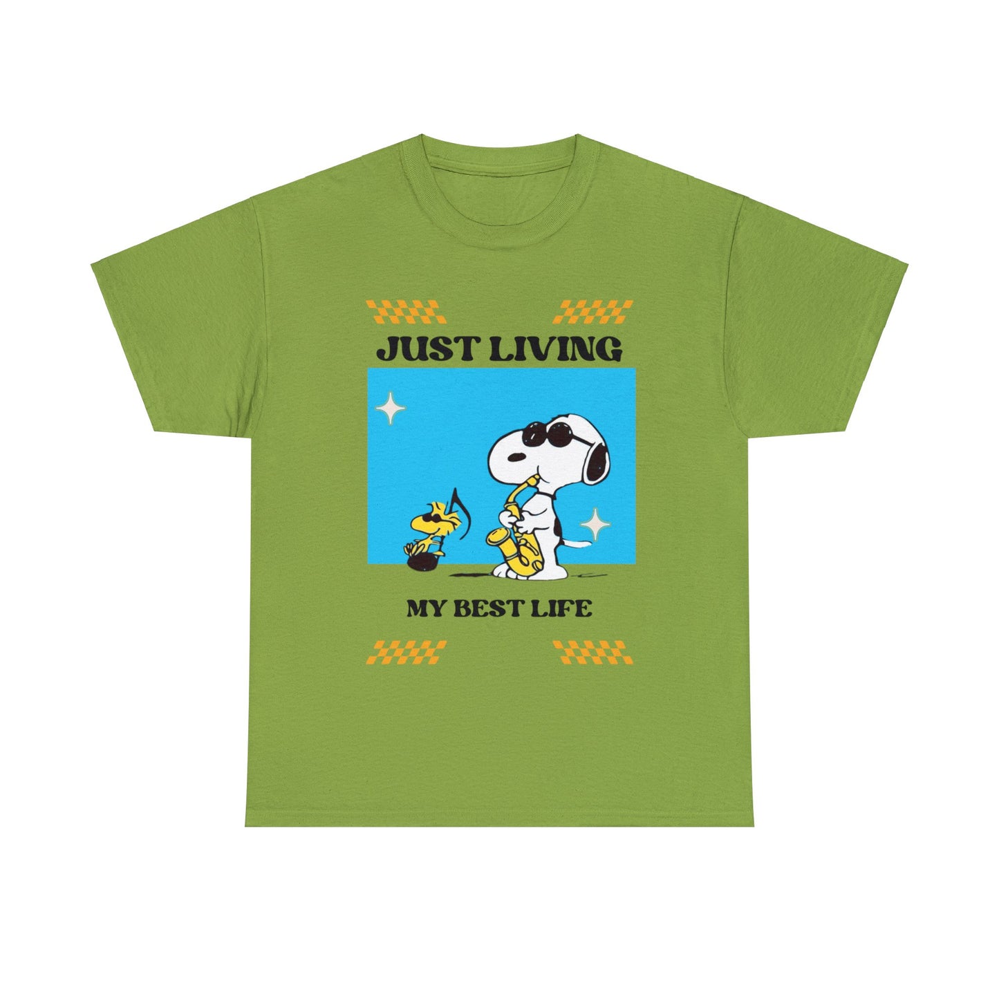 Snoopy Best LifeHeavy Cotton Tee