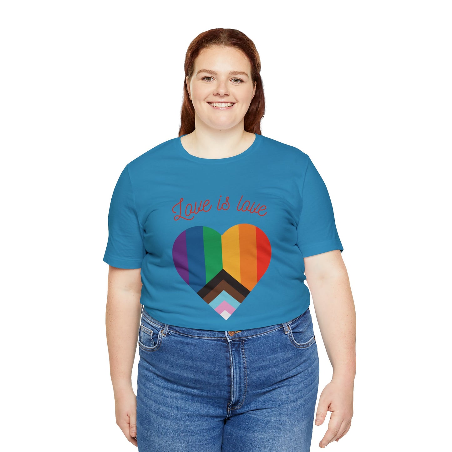 Love is Love Unisex Jersey Short Sleeve Tee