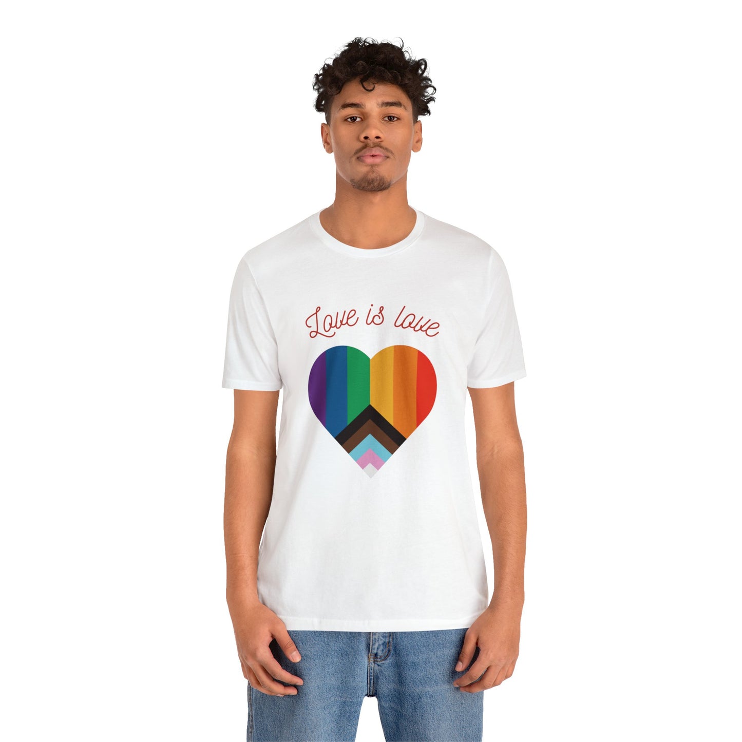 Love is Love Unisex Jersey Short Sleeve Tee