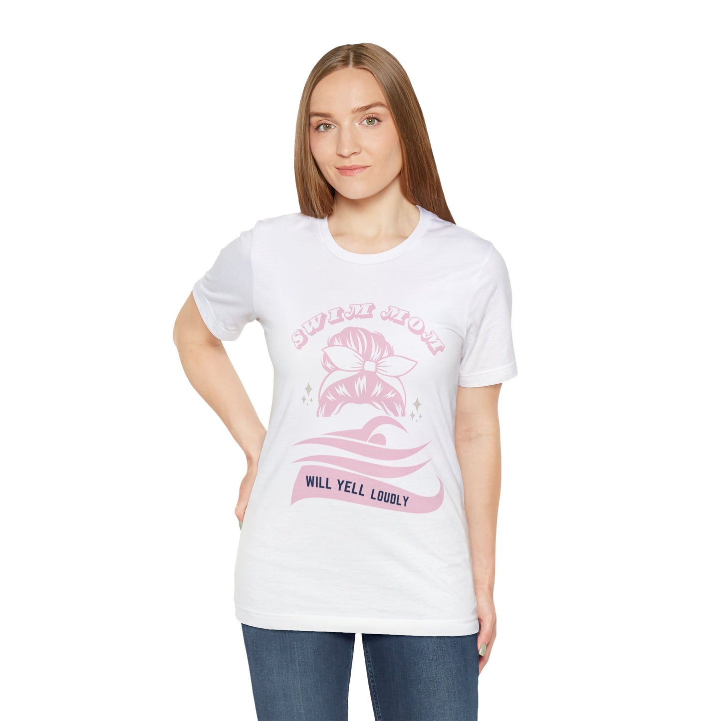 Swim mom proud Jersey-T