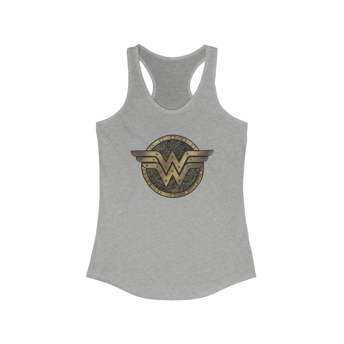 Steampunk Wonder Woman Racerback Tank