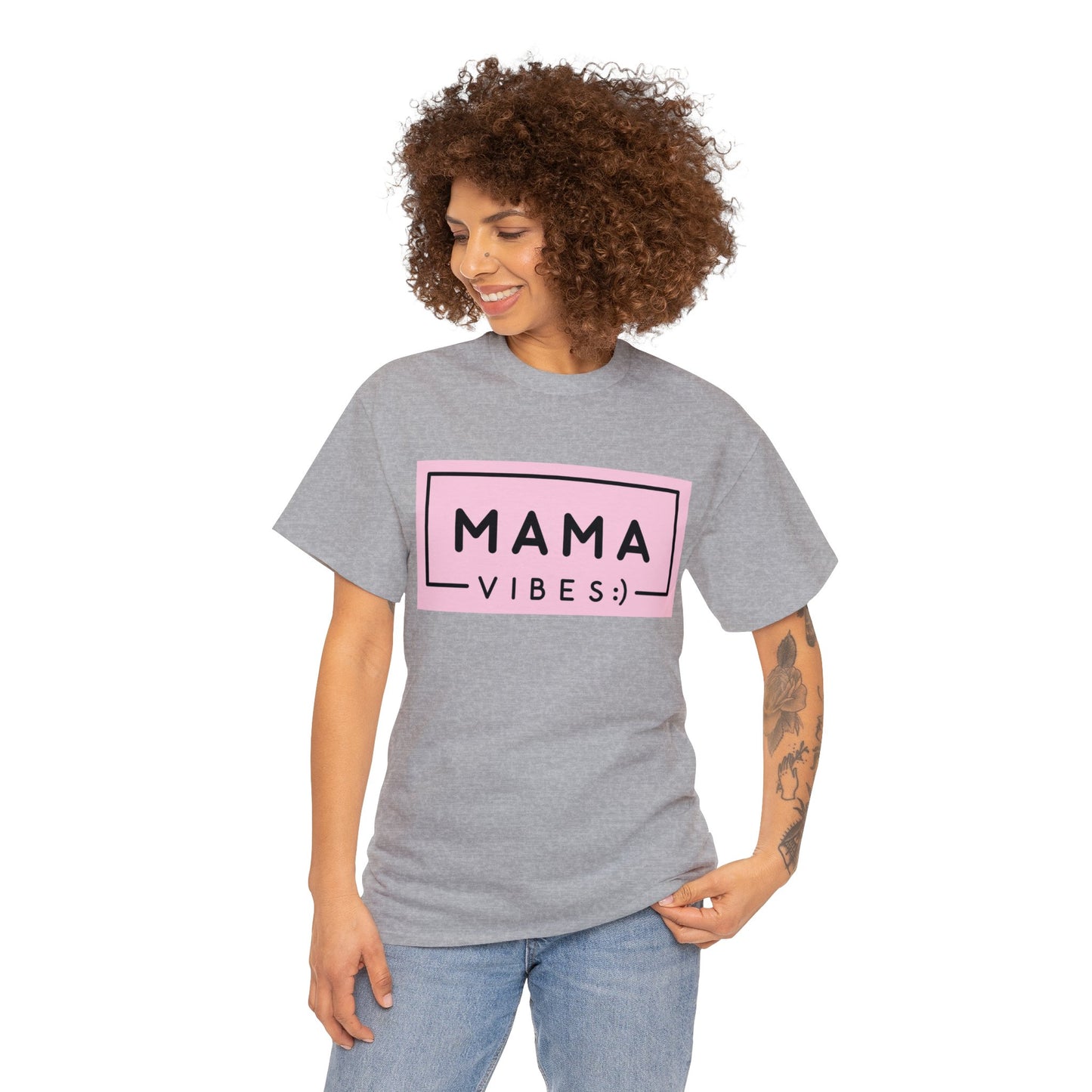 MAMA VIBES Heavy Cotton Tee