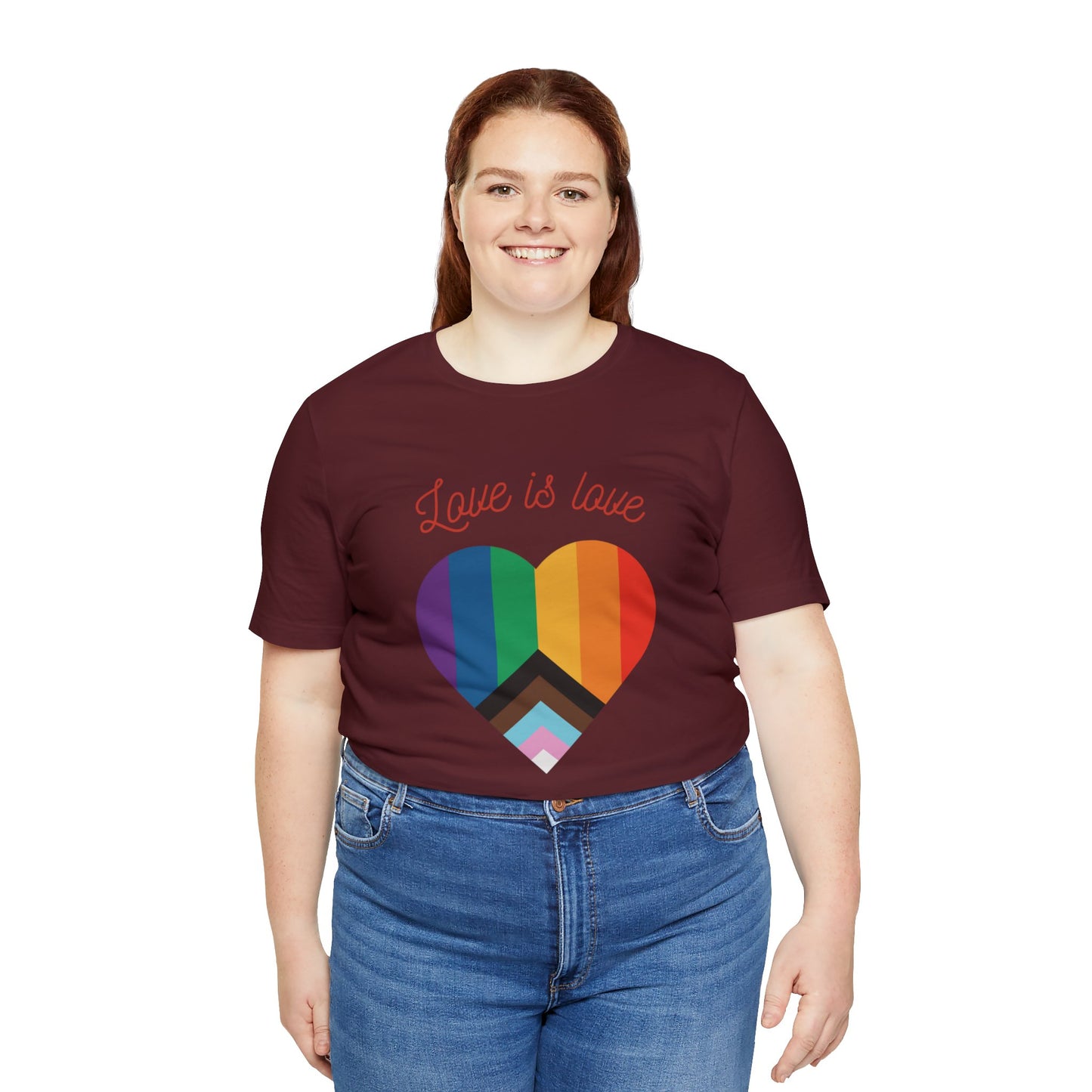 Love is Love Unisex Jersey Short Sleeve Tee