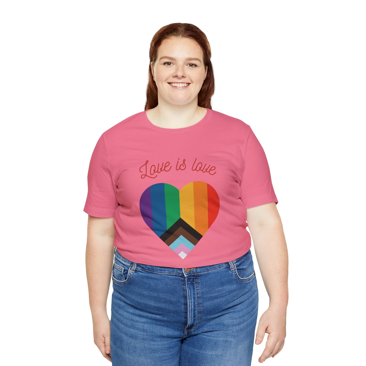 Love is Love Unisex Jersey Short Sleeve Tee