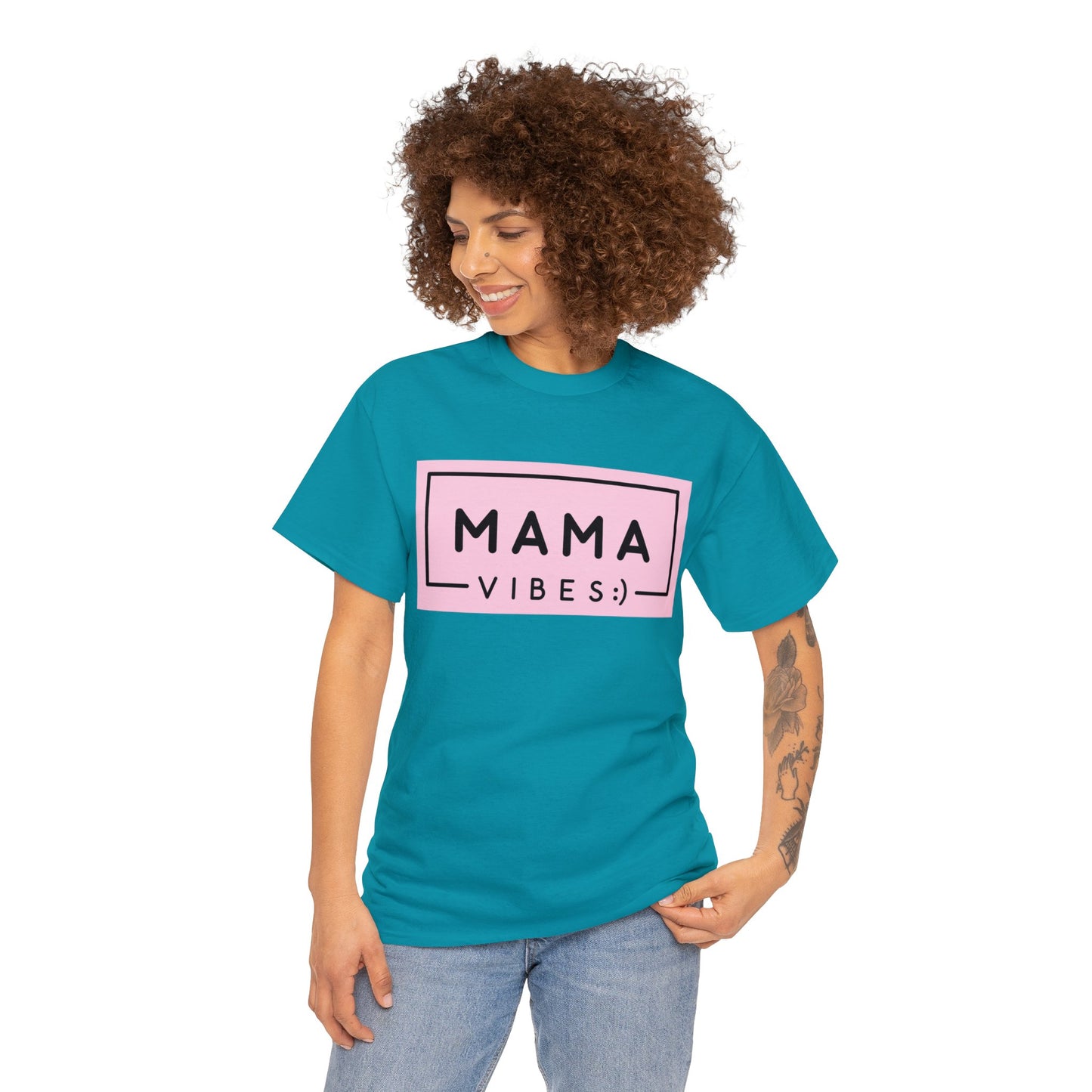 MAMA VIBES Heavy Cotton Tee