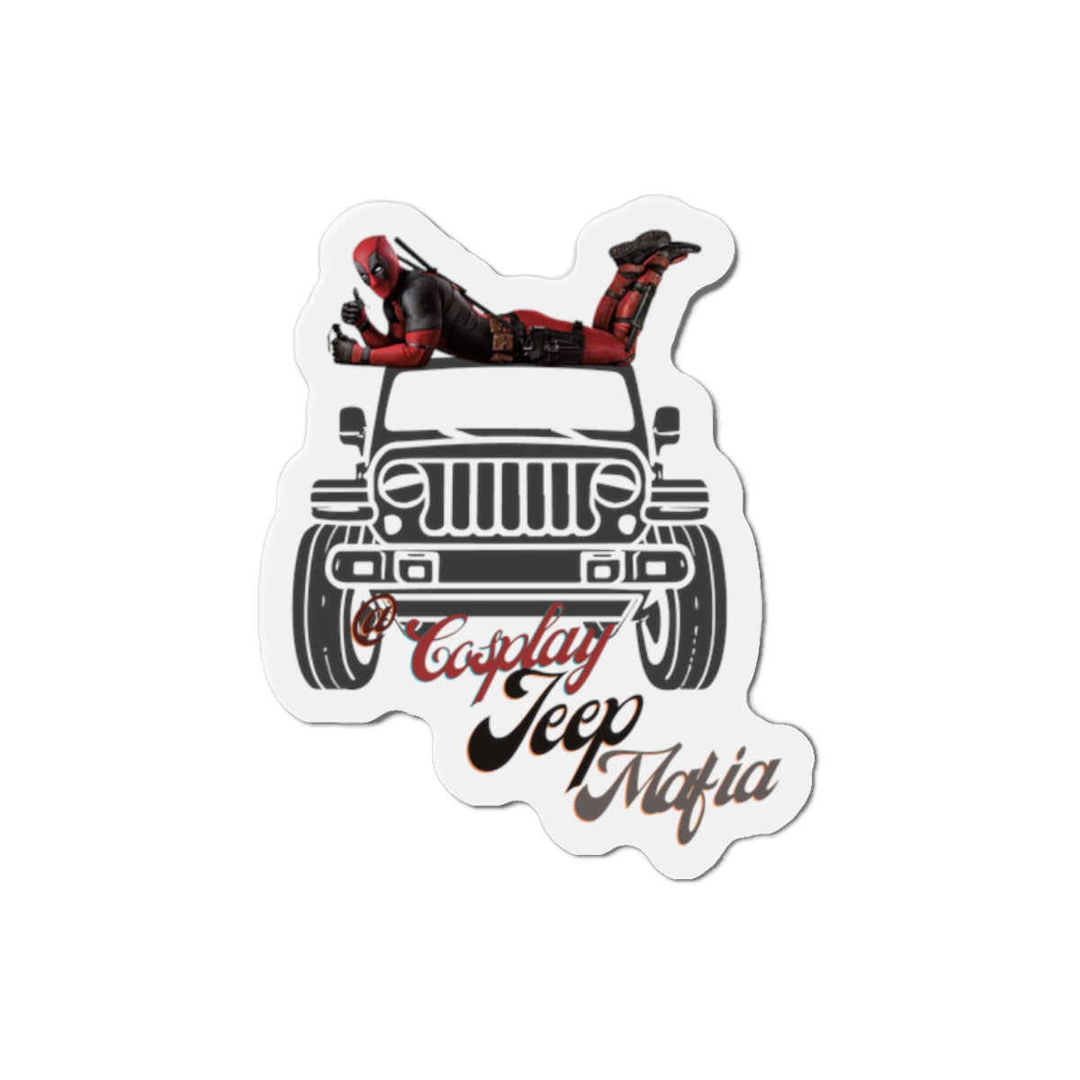 Cosplay Jeep Mafia Magnet