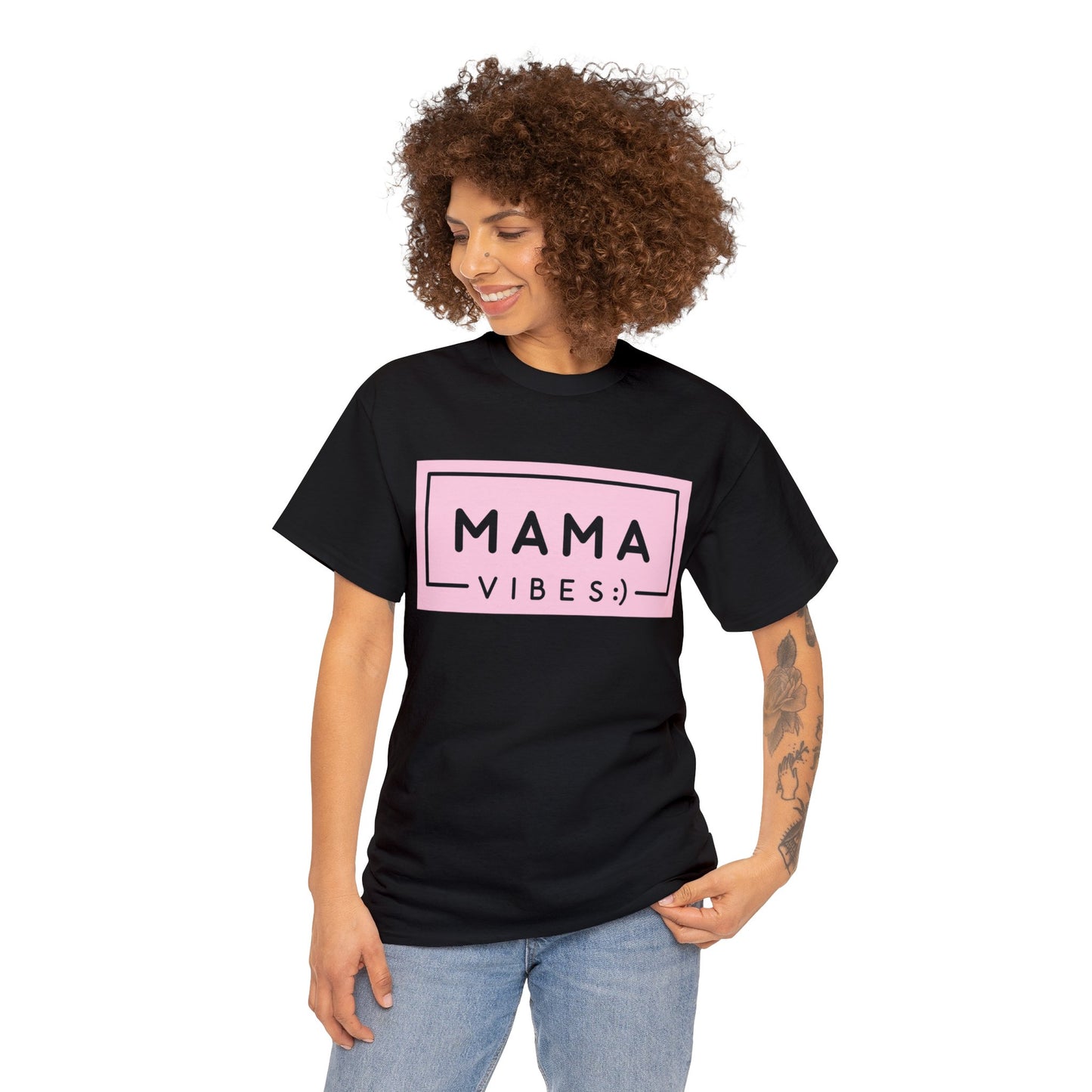 MAMA VIBES Heavy Cotton Tee