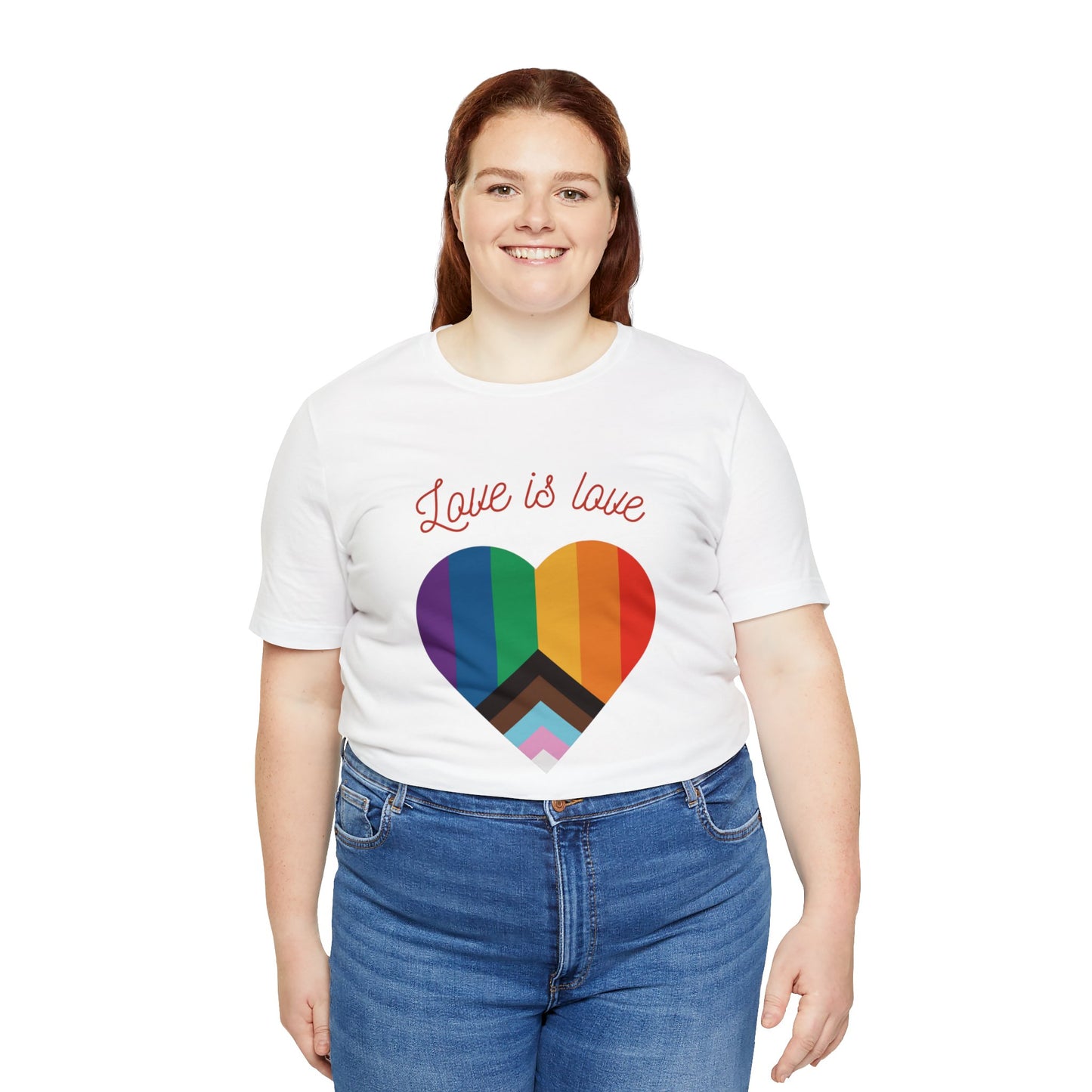 Love is Love Unisex Jersey Short Sleeve Tee