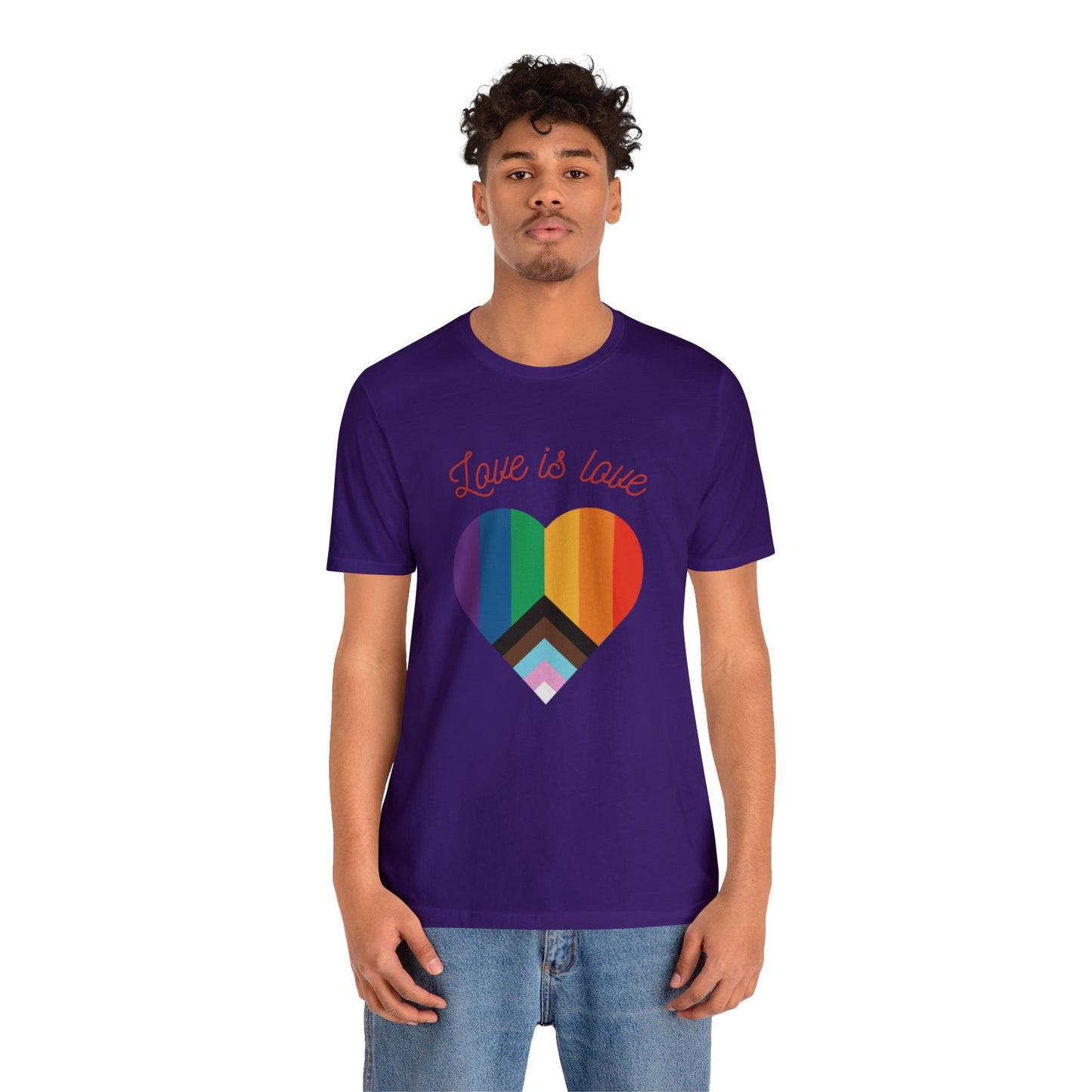 Love is Love Unisex Jersey Short Sleeve Tee