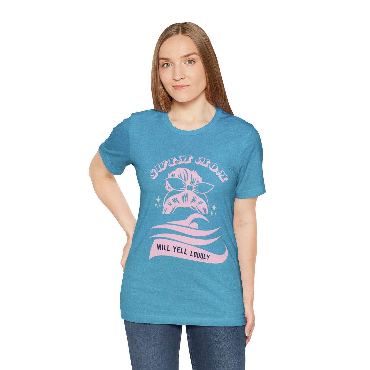 Swim mom proud Jersey-T