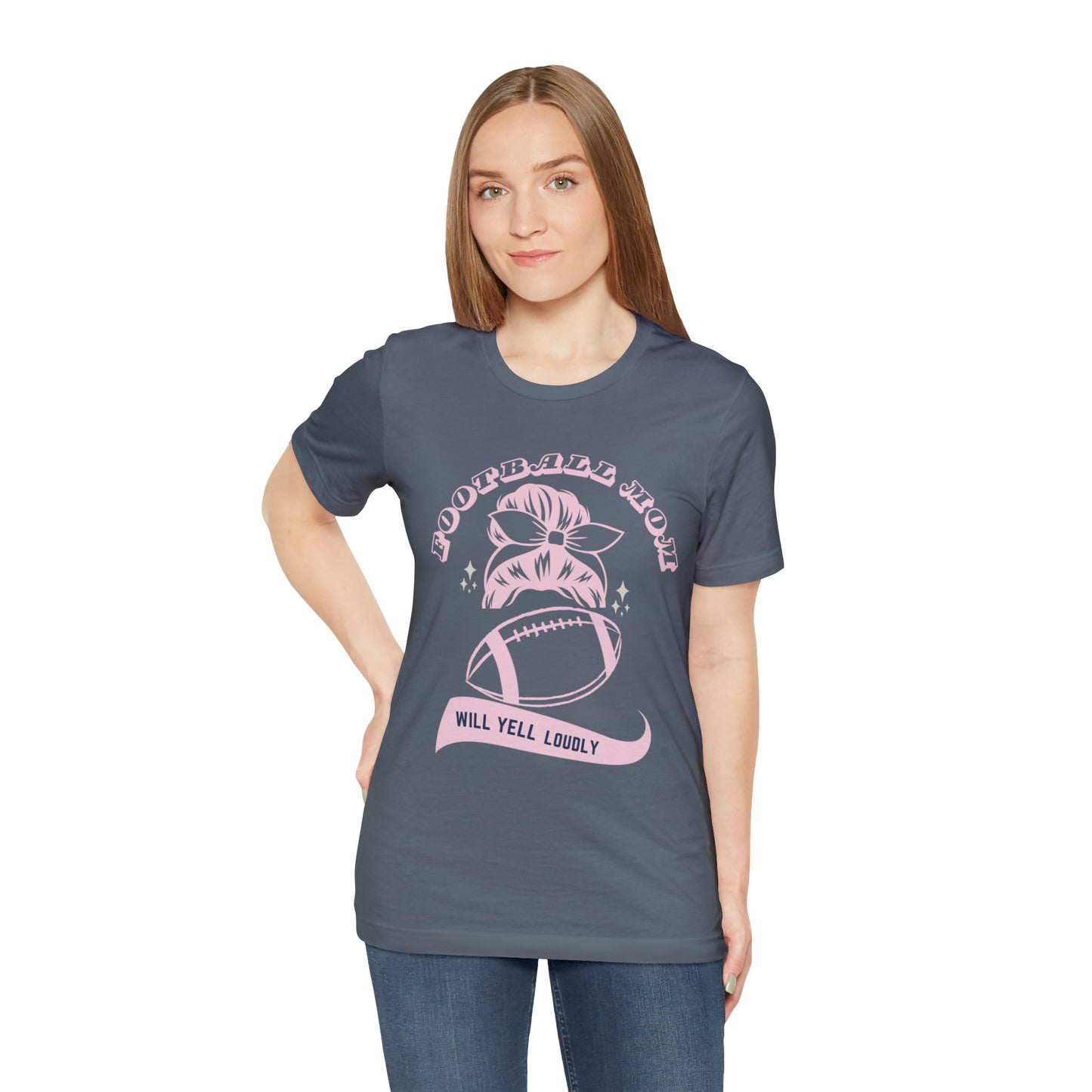 Football mom proud Jersey - T