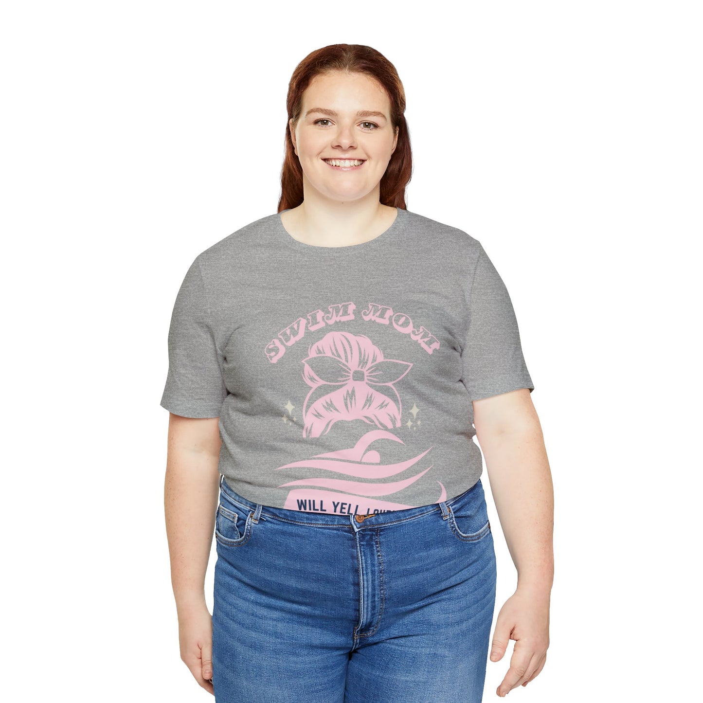 Swim mom proud Jersey-T