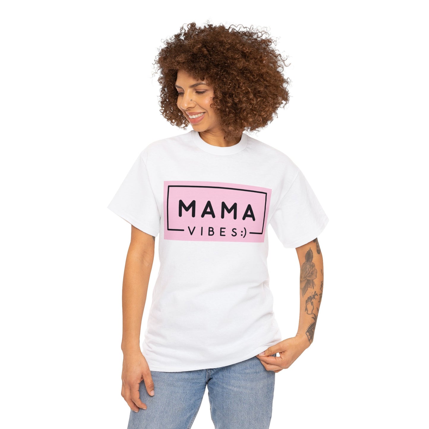 MAMA VIBES Heavy Cotton Tee