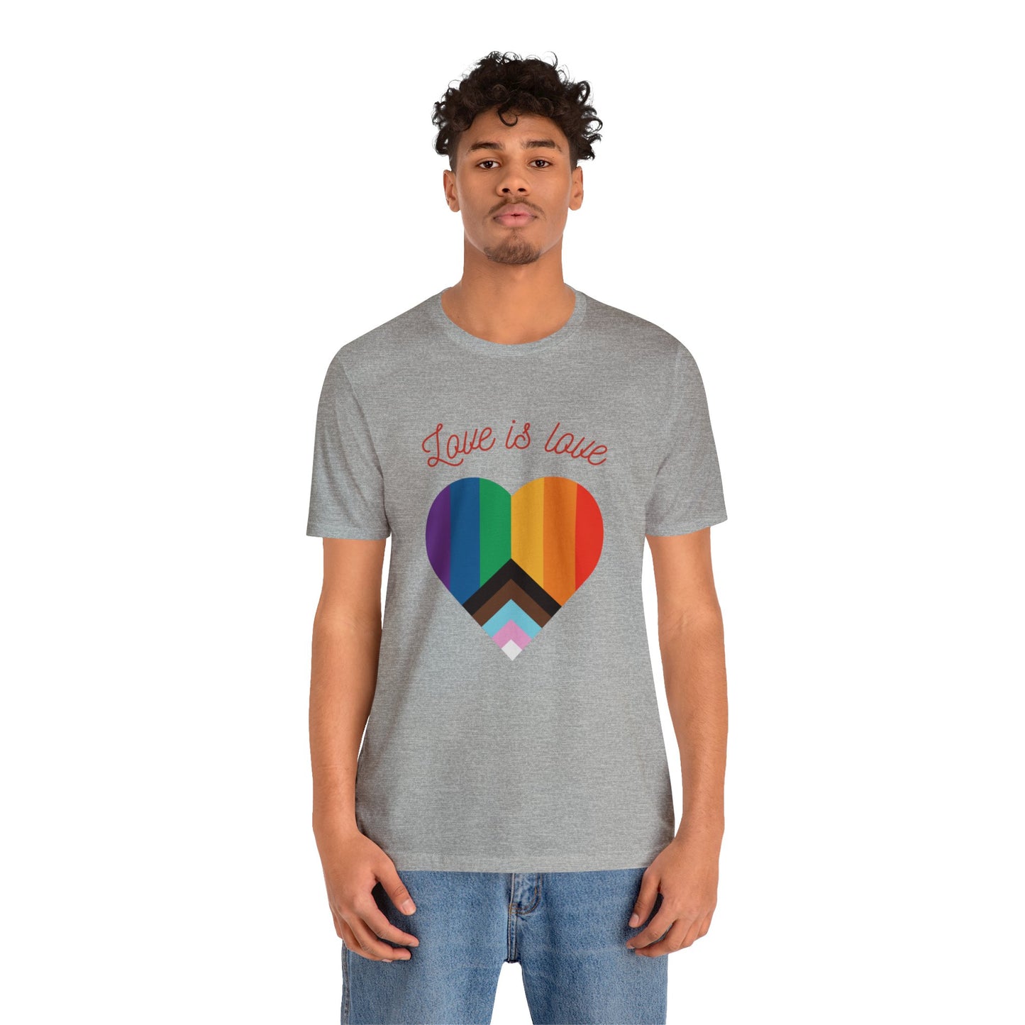 Love is Love Unisex Jersey Short Sleeve Tee