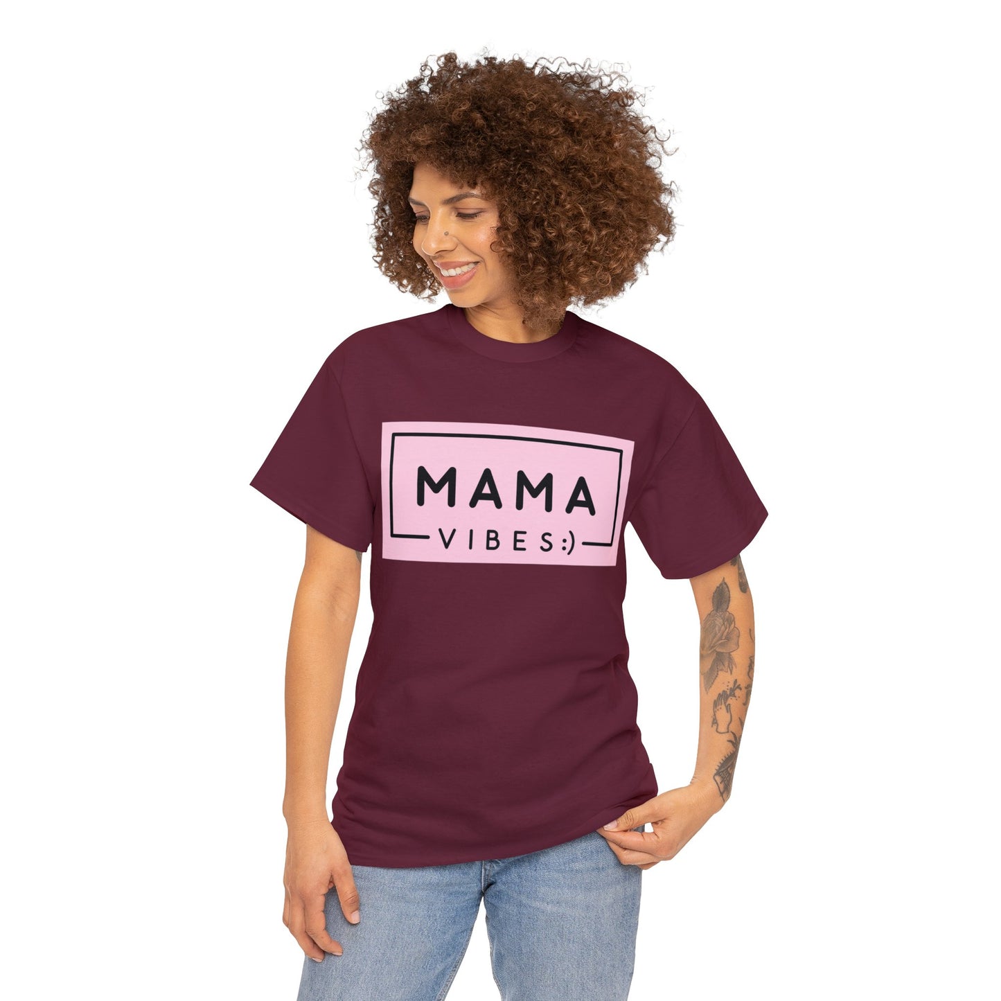 MAMA VIBES Heavy Cotton Tee