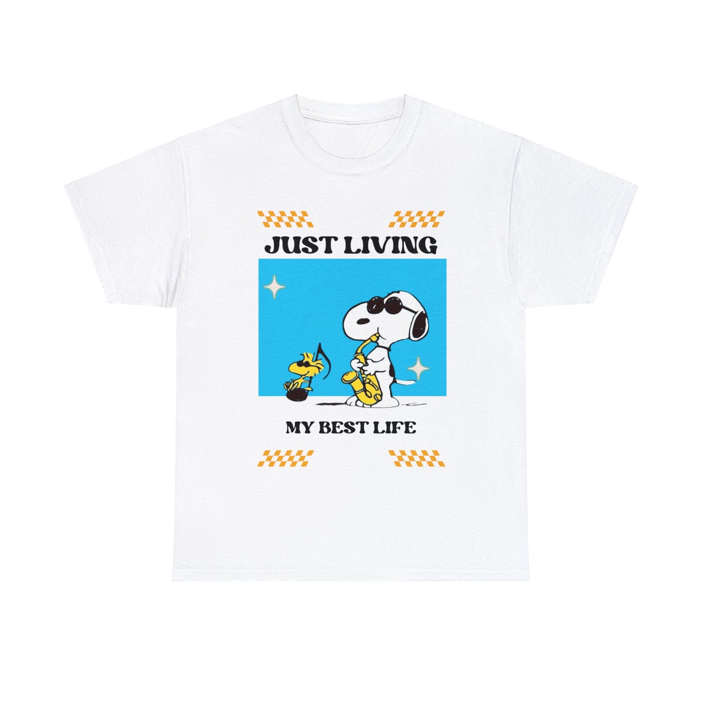 Snoopy Best LifeHeavy Cotton Tee