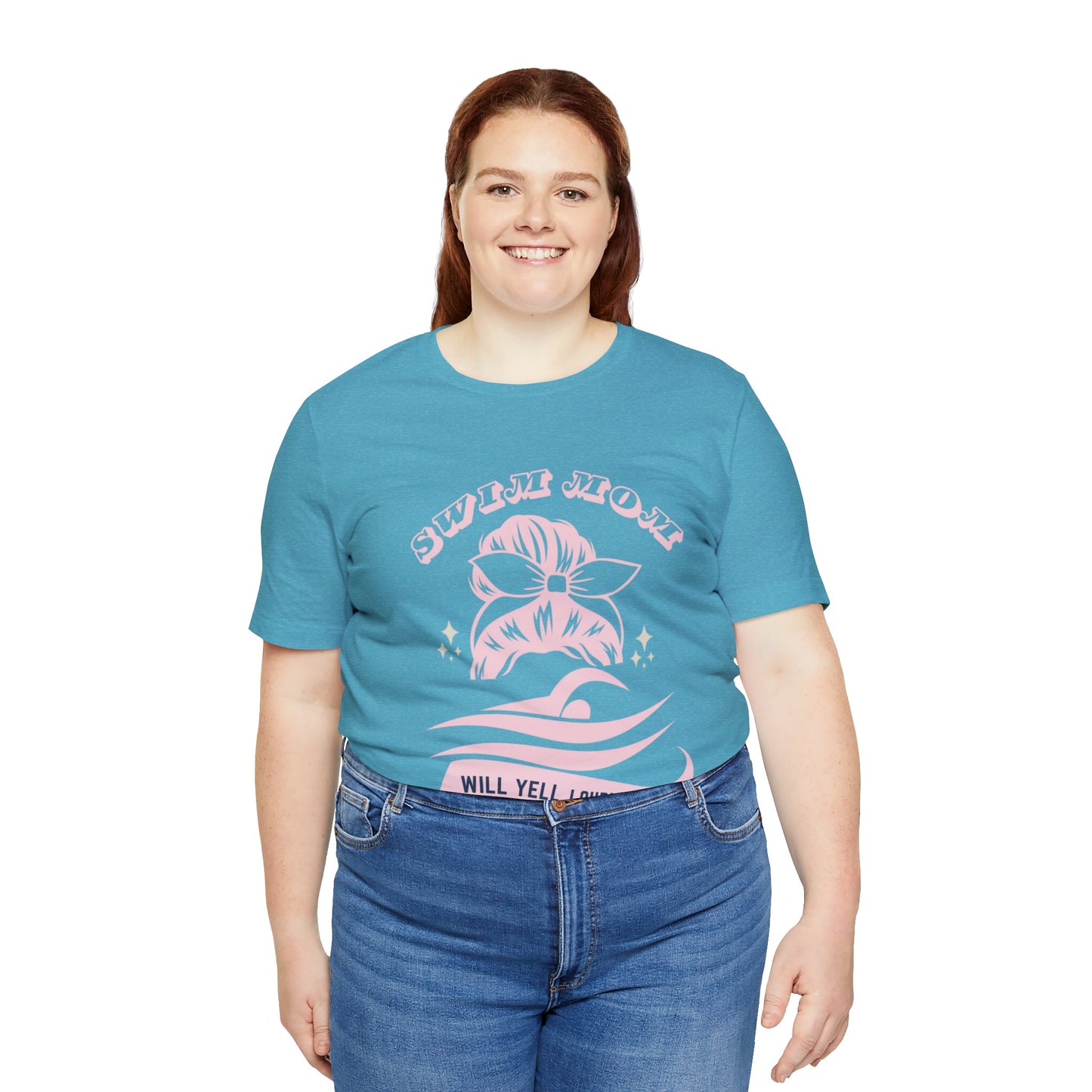 Swim mom proud Jersey-T