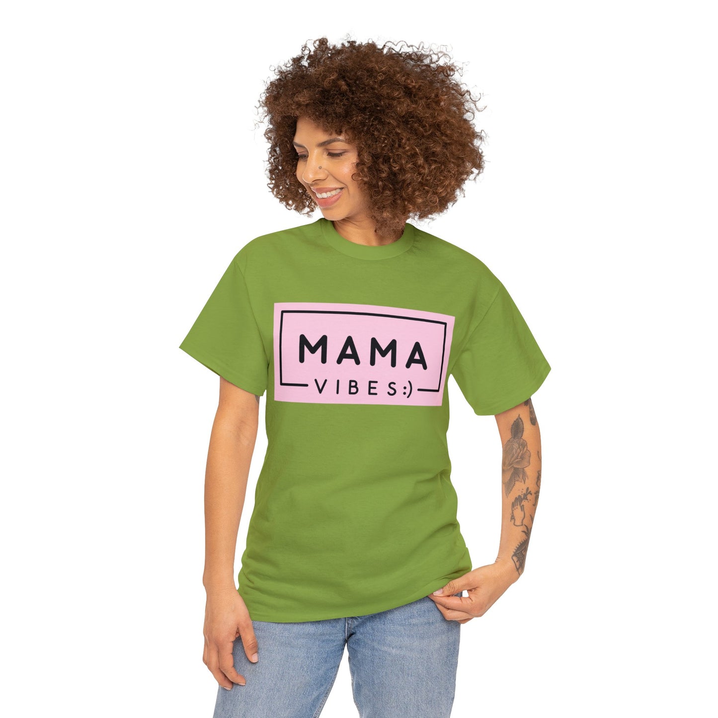 MAMA VIBES Heavy Cotton Tee