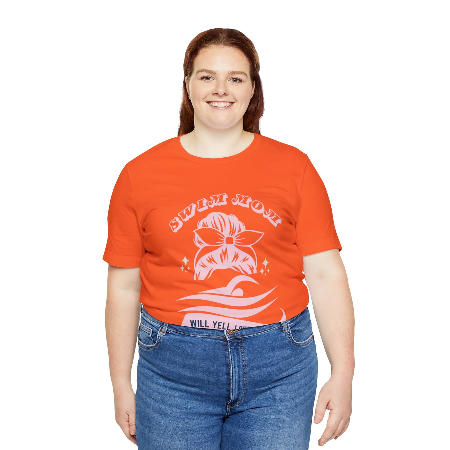 Swim mom proud Jersey-T