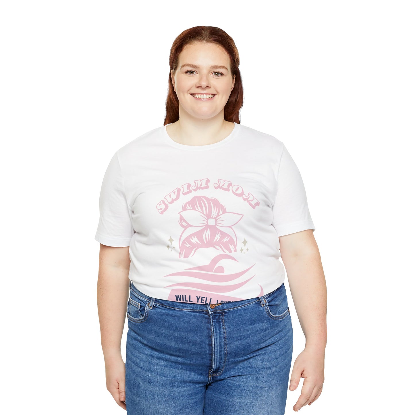 Swim mom proud Jersey-T