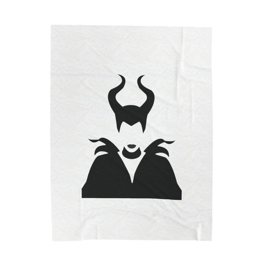 Maleficent Velveteen Plush Blanket