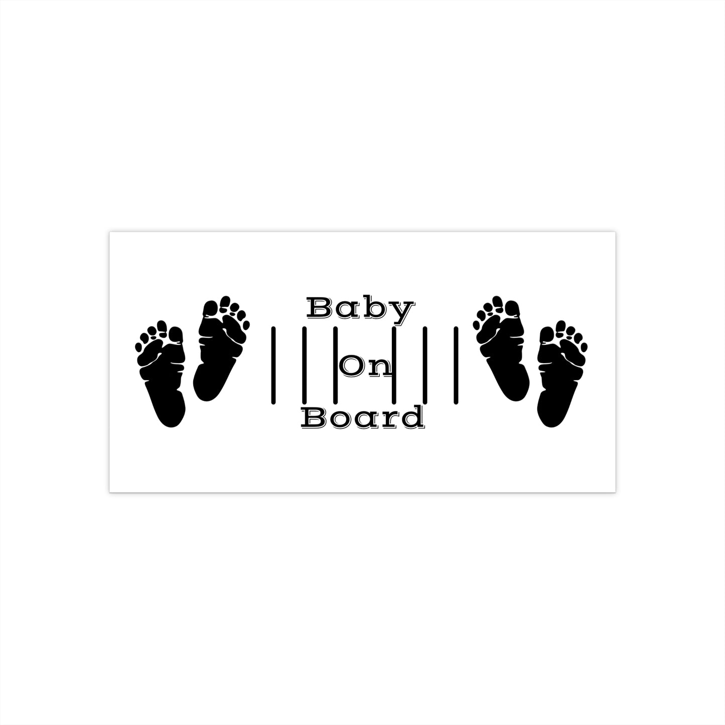 Jeep baby on board Bumper Stickers