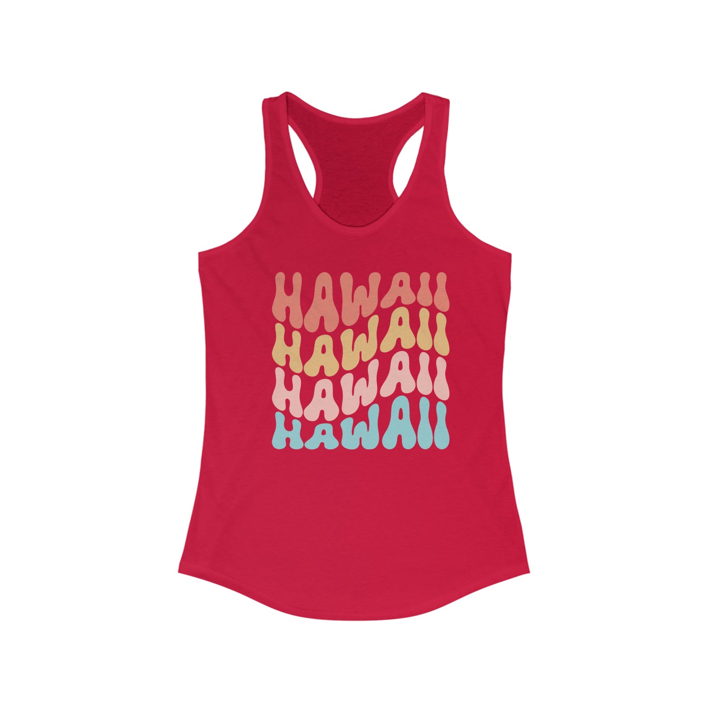 Hawaii  Racerback Tank