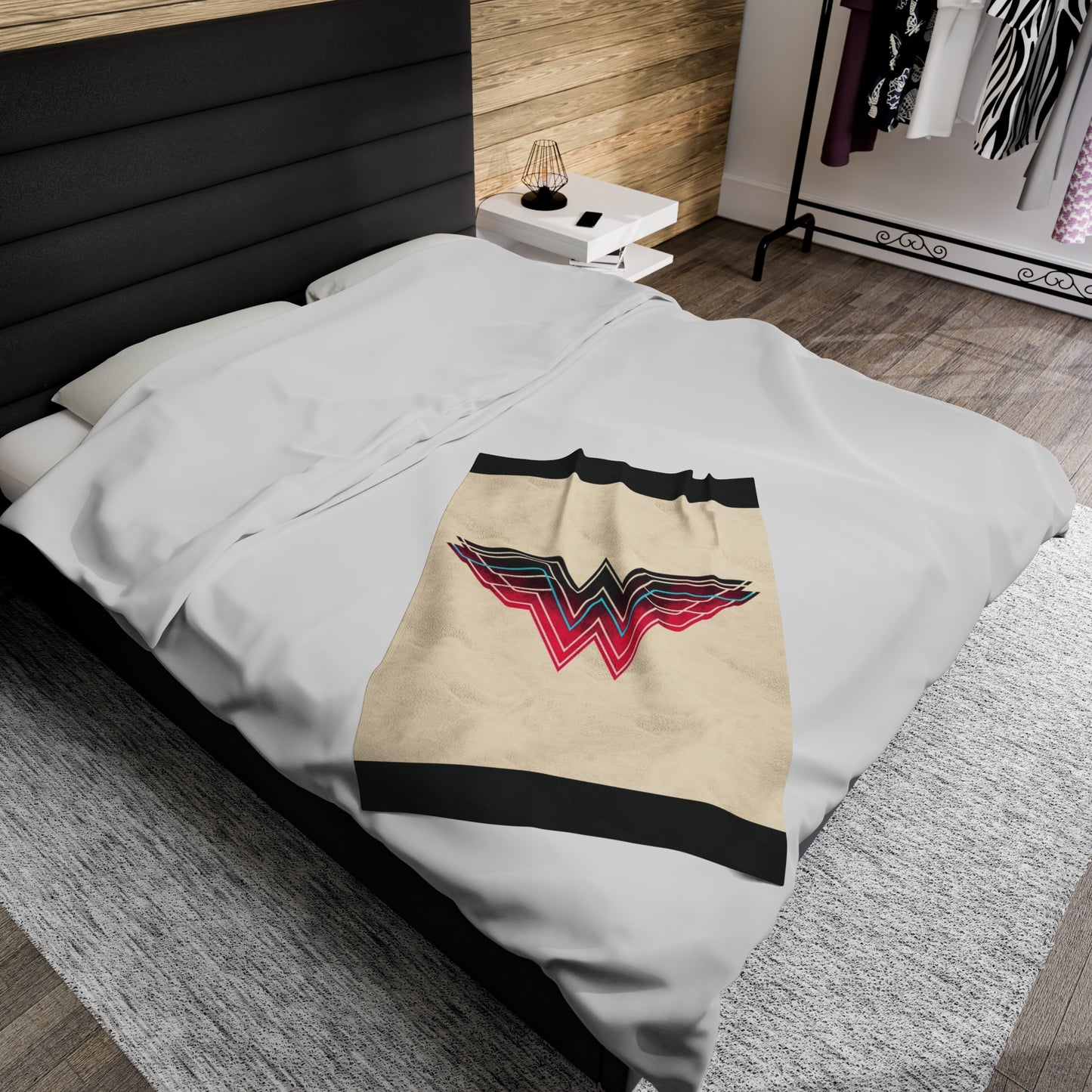 Wonder Woman Velveteen Plush Blanket