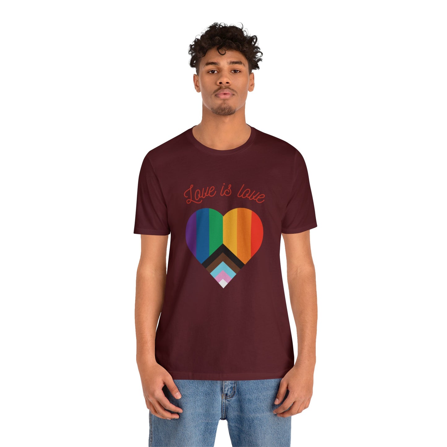 Love is Love Unisex Jersey Short Sleeve Tee