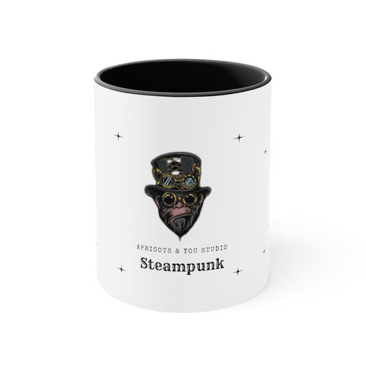 Steampunk Accent Coffee Mug, 11oz