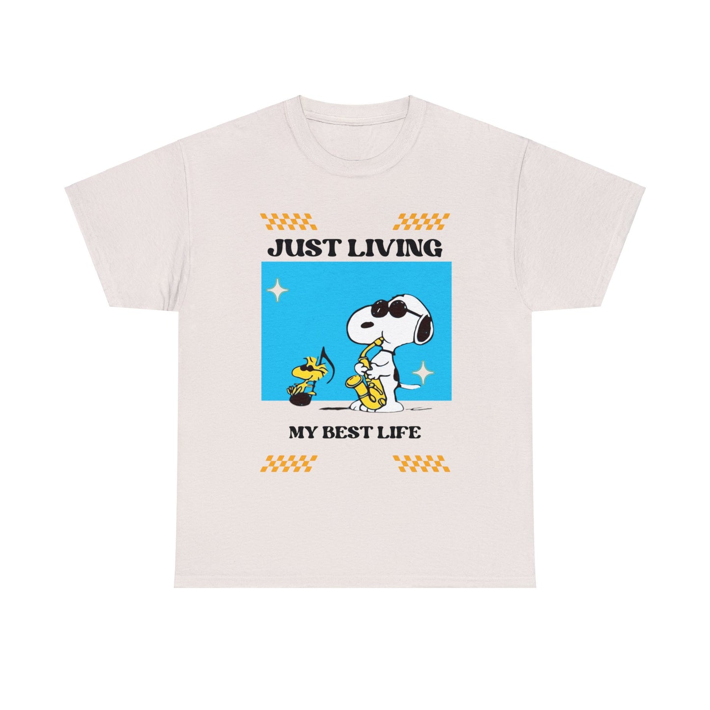 Snoopy Best LifeHeavy Cotton Tee