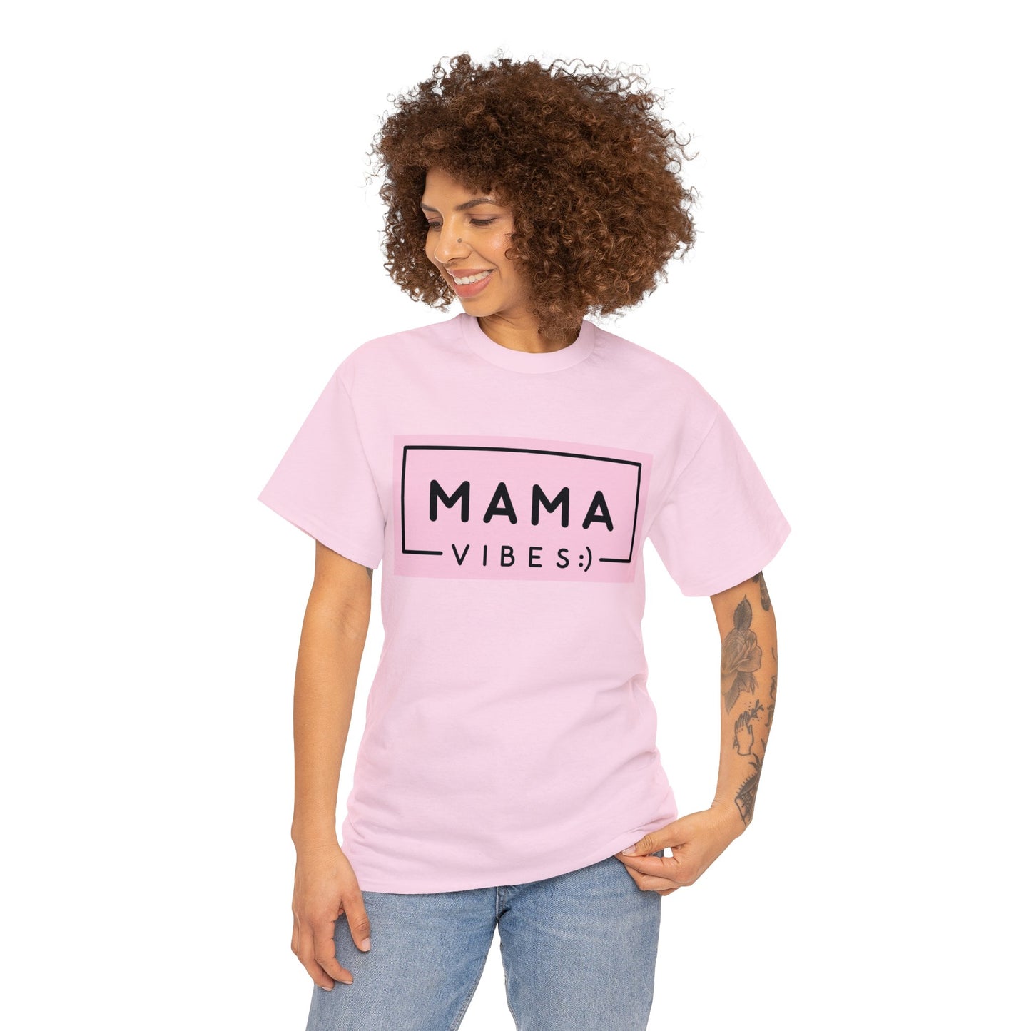 MAMA VIBES Heavy Cotton Tee